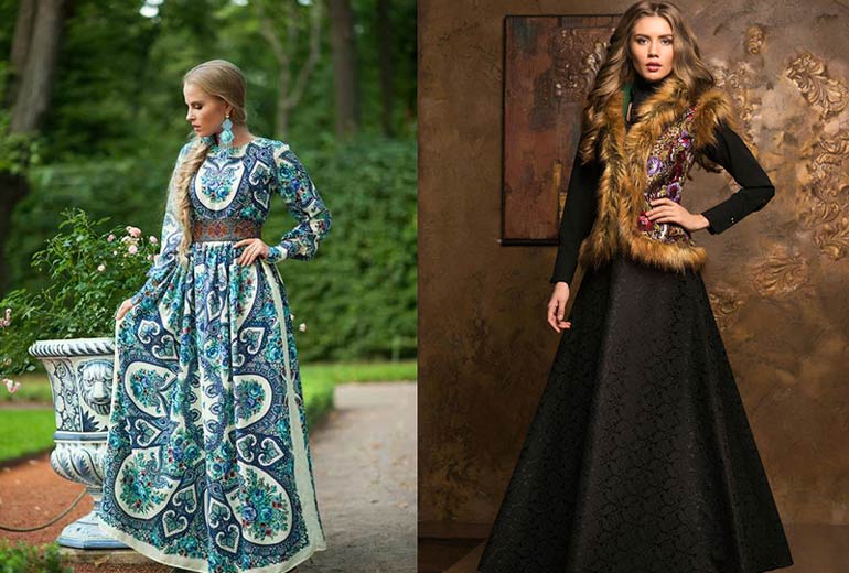 Как создать актуальный образ в русском стиле: модные тенденции в одежде 2018-2020