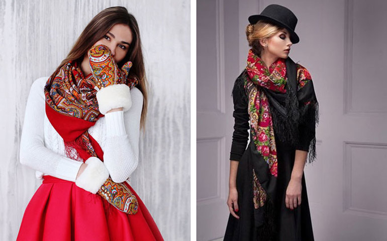 Русский стиль в современной одежде